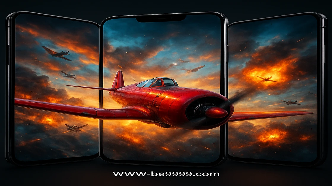 BE9999-এ একটি ঐতিহ্যবাহী লাল বিমান ‘Aviator Game’ শিরোনামের একটি উচ্চ-প্রযুক্তি গেমিং প্ল্যাটফর্মে উড়ে যায়, যেখানে জ্বলছে আরকেড-লাইটে পূর্ণ একটি অনন্য ও উত্তেজনাপূর্ণ গেমিং অভিজ্ঞতা BE9999-এ প্রচারিত হচ্ছে।